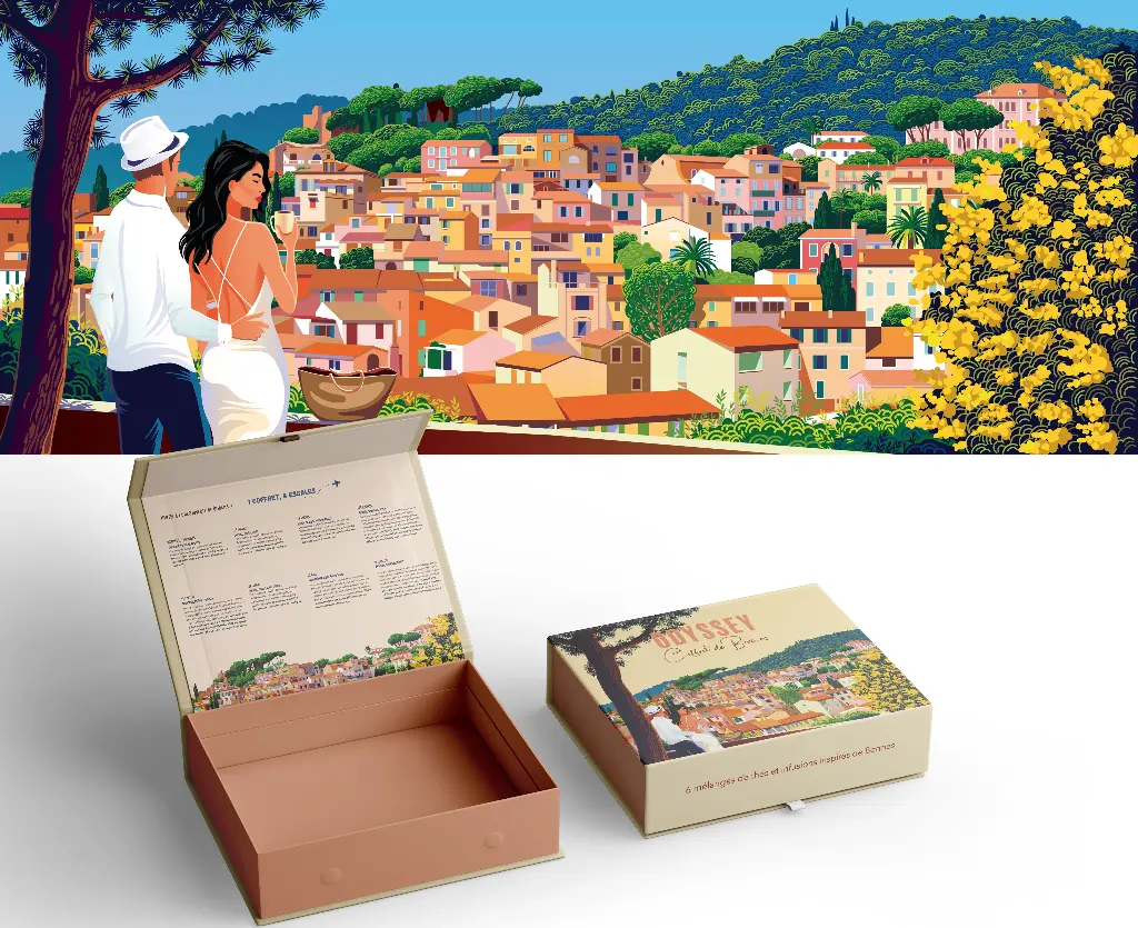 Coffret "Bormes-Les-Mimosas"