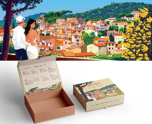 [CF-SG-8V-CF24] Coffret "Bormes-Les-Mimosas"